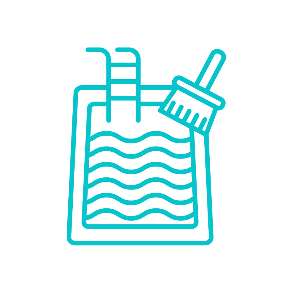 Icon of swimming pool maintenance